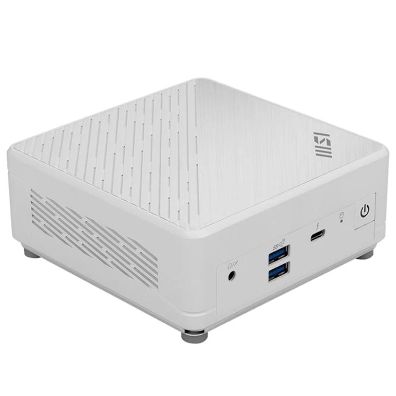MSI Cubi 5 12M-255ES Intel® Core™ i5 i5-1235U 8 GB DDR4-SDRAM 512 GB SSD Windows 11 Home Mini PC Blanco MSI Cubi 5 12M-255ES Intel® Core™ i5 i5-1235U 8 GB DDR4-SDRAM 512 GB SSD Windows 11 Home Mini PC Blanco