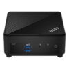 MSI Cubi 5 12M 0.66L sized PC Negro i7-1255U Intel® SoC 1,7 GHz