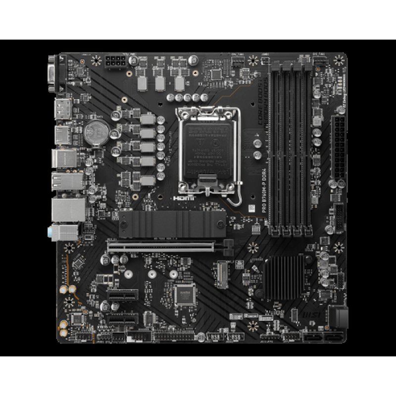 MSI PRO B760M-P placa base Intel B760 LGA 1700 micro ATX - Imagen 2