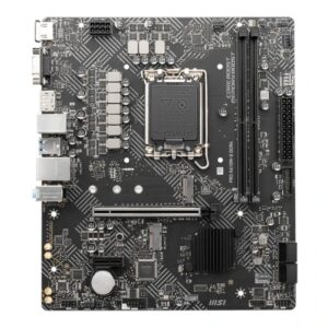 MSI PRO H610M-G placa base Intel H610 LGA 1700 micro ATX MSI PRO H610M-G placa base Intel H610 LGA 1700 micro ATX