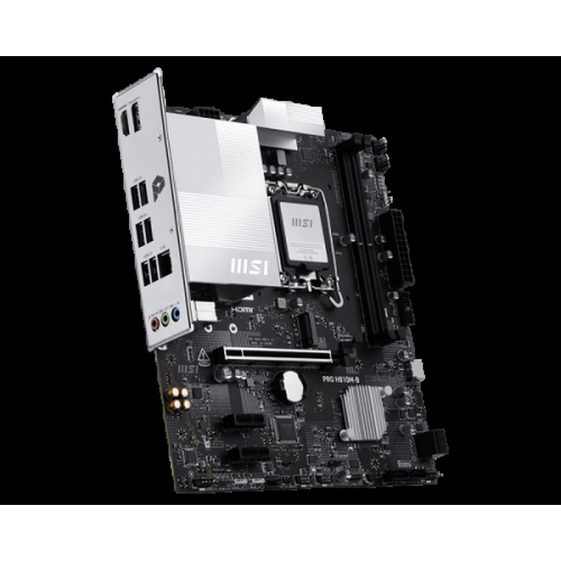 MSI PRO H810M-B placa base Intel H810 LGA 1851 (Socket V1) micro ATX MSI PRO H810M-B placa base Intel H810 LGA 1851 (Socket V1) micro ATX - Imagen 3