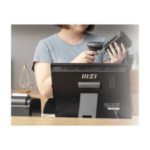 MSI Pro AP162T ADL-007XES All-in-One PC Intel® N N100 39,6 cm (15.6") 1920 x 1080 Pixeles Pantalla táctil PC todo en uno 4 GB DDR4-SDRAM 256 GB SSD Wi-Fi 6 (802.11ax) Negro