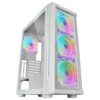 Mars Gaming MC-NEO, Torre Gaming XXL E-ATX, Ventana Lateral y Frontal Cristal Templado, 4X Ventiladores ARGB 120mm + Ventilador 120mm, Sistema CPU Freezer, Blanco Mars Gaming MC-NEO, Torre Gaming XXL E-ATX, Ventana Lateral y Frontal Cristal Templado, 4X Ventiladores ARGB 120mm + Ventilador 120mm, Sistema CPU Freezer, Blanco