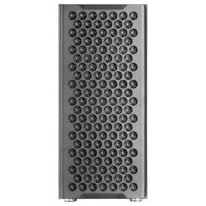 Mars Gaming MC-iPRO, Caja Profesional ATX, Rejilla Frontal de Malla 3D, Ventana Lateral Cristal Templado, Ventilador FDB Ultrasilencioso 12cm, Caja PC con Soporte Refrigeración Líquida, Negro