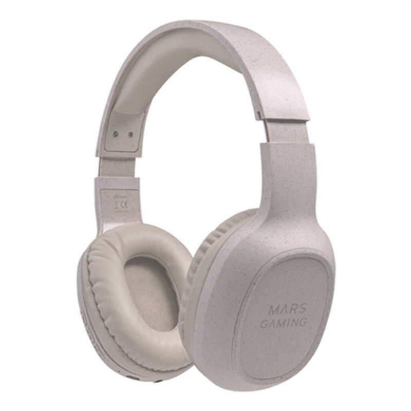 Mars Gaming MHW-ECO, Auriculares Inalámbricos s, Bluetooth 5.1, Micrófono, Material Orgánico Wheat Straw,Gris Mars Gaming MHW-ECO, Auriculares Inalámbricos s, Bluetooth 5.1, Micrófono, Material Orgánico Wheat Straw,Gris