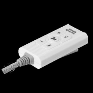 Mars Gaming MSC2W Tarjeta de Sonido Externa 7.1 USB Blanca
