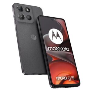 Motorola moto g15 17,1 cm (6.72") SIM doble Android 15 4G USB Tipo C 8 GB 128 GB 5200 mAh Gris