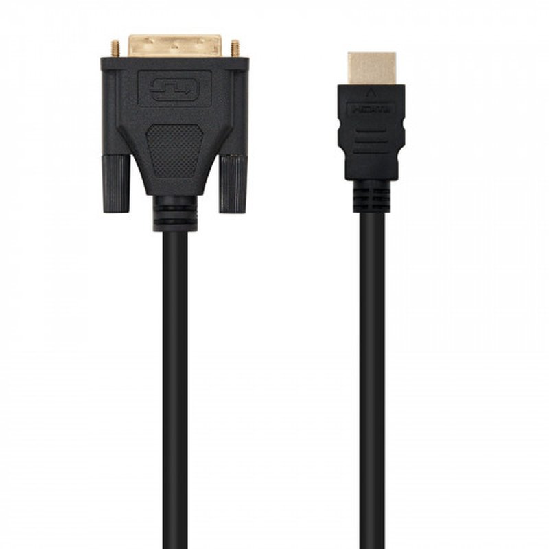 Nanocable CABLE DVI A HDMI DVI18+1/M-HDMI A/M 1.8 M - Imagen 2