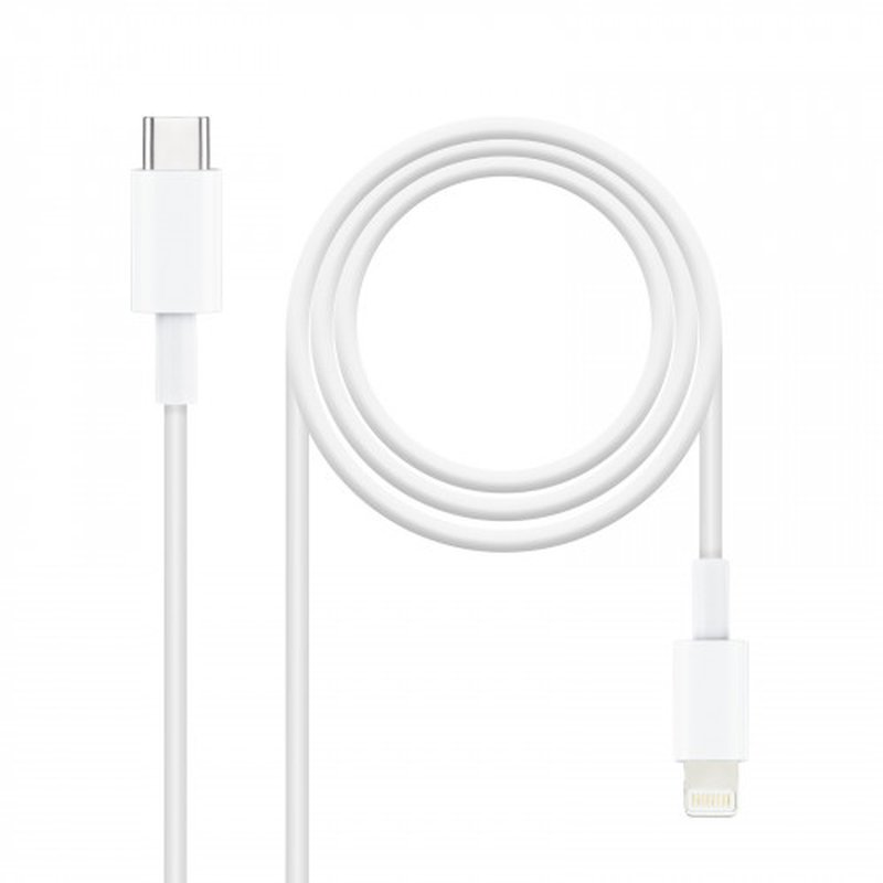 Nanocable CABLE LIGHTNING A USB-C 1M cable USB Nanocable CABLE LIGHTNING A USB-C 1M cable USB