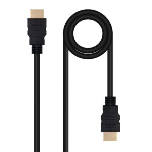 Nanocable Cable HDMI V2.0 4K@60Hz 18Gbps A/M-A/M, 3 m, Negro