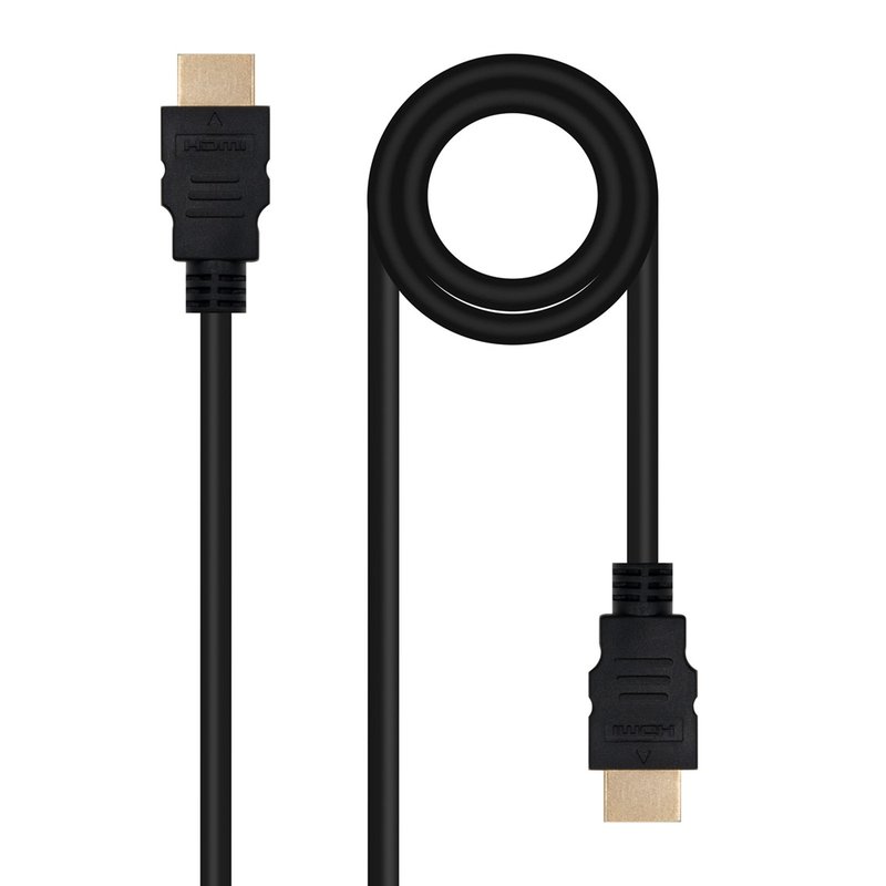 Nanocable Cable HDMI V2.0 4K@60Hz 18Gbps A/M-A/M, 3 m, Negro Nanocable Cable HDMI V2.0 4K@60Hz 18Gbps A/M-A/M, 3 m, Negro