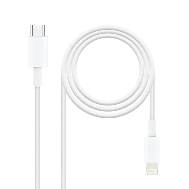 Nanocable Cable Lightning a USB-C, 50 cm Nanocable Cable Lightning a USB-C, 50 cm