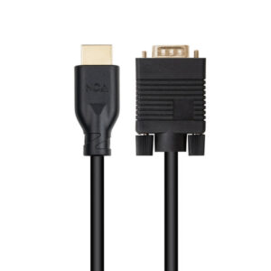 Alternative view of Nanocable Cable conversor VGA/M a HDMI/M, Negro, 1.8m