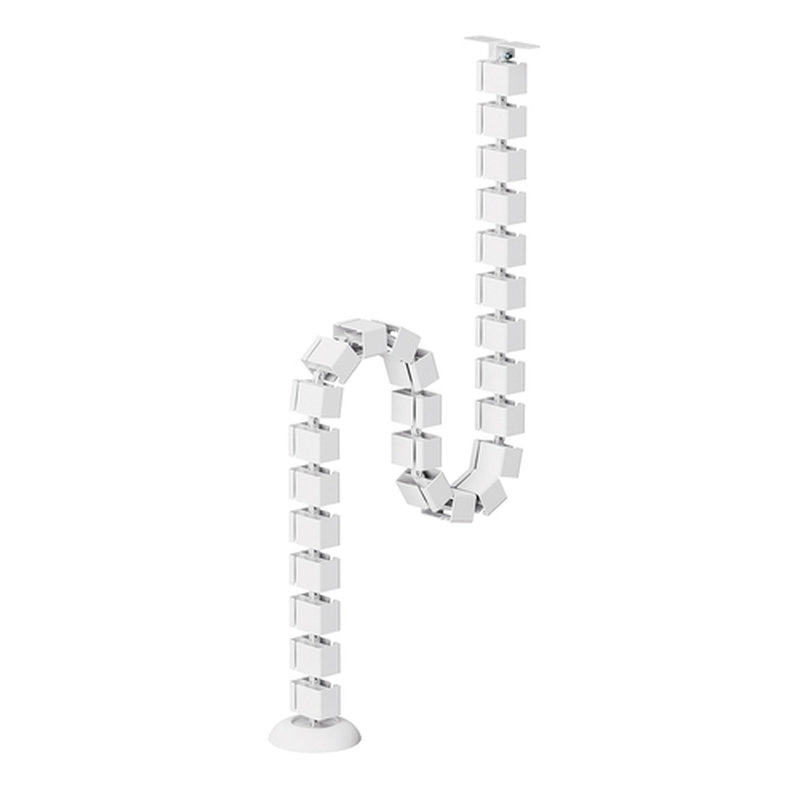 Neomounts ADS06-130WH Organizador vertebral de cables - fijación con tornillos - universal - Imagen 4