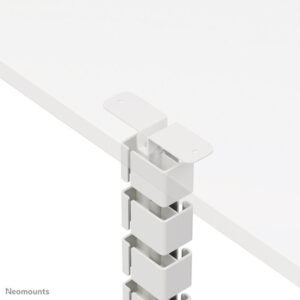 Neomounts ADS06-130WH Organizador vertebral de cables - fijación con tornillos - universal