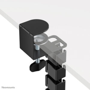 Neomounts ADS06-131BL Organizador vertebral de cables - montaje de abrazadera - universal