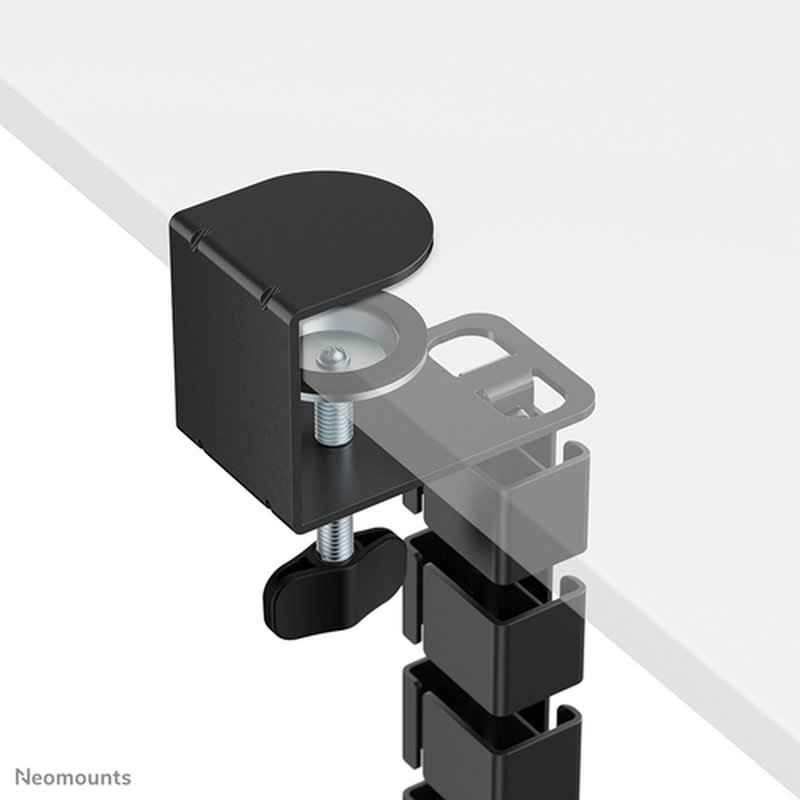 Neomounts ADS06-131BL Organizador vertebral de cables - montaje de abrazadera - universal - Imagen 5