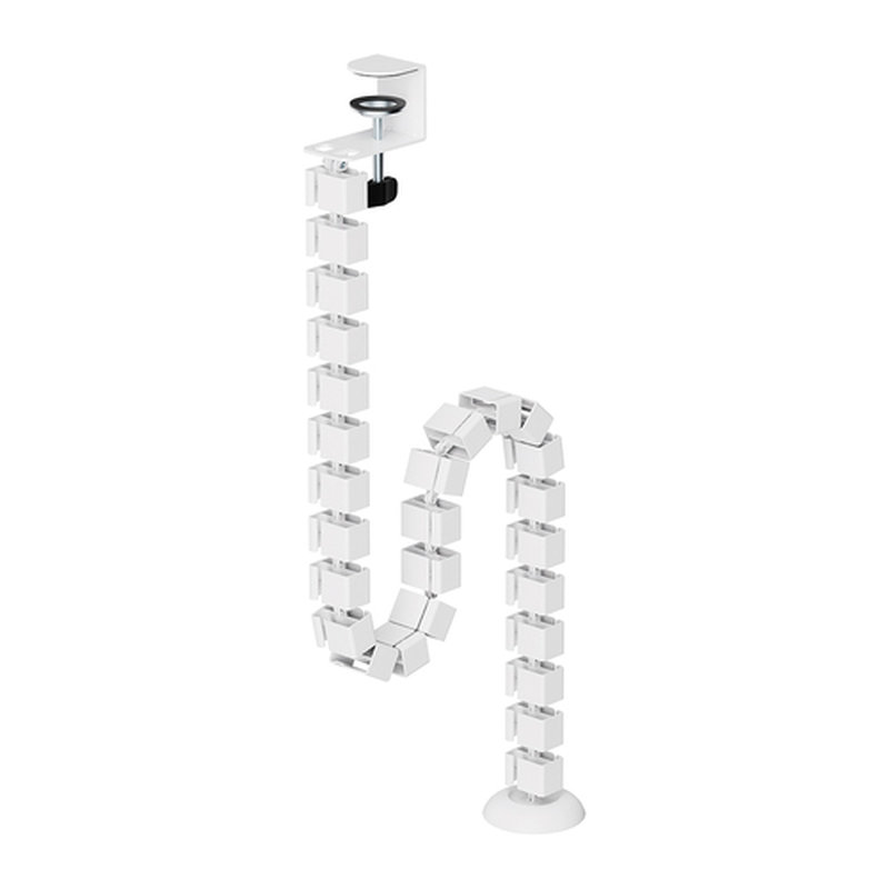 Neomounts ADS06-131WH Organizador vertebral de cables - montaje de abrazadera - universal - Imagen 2