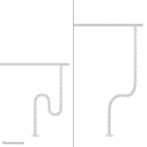 Neomounts ADS06-132WH Organizador vertebral de cables - fijación magnética - universal