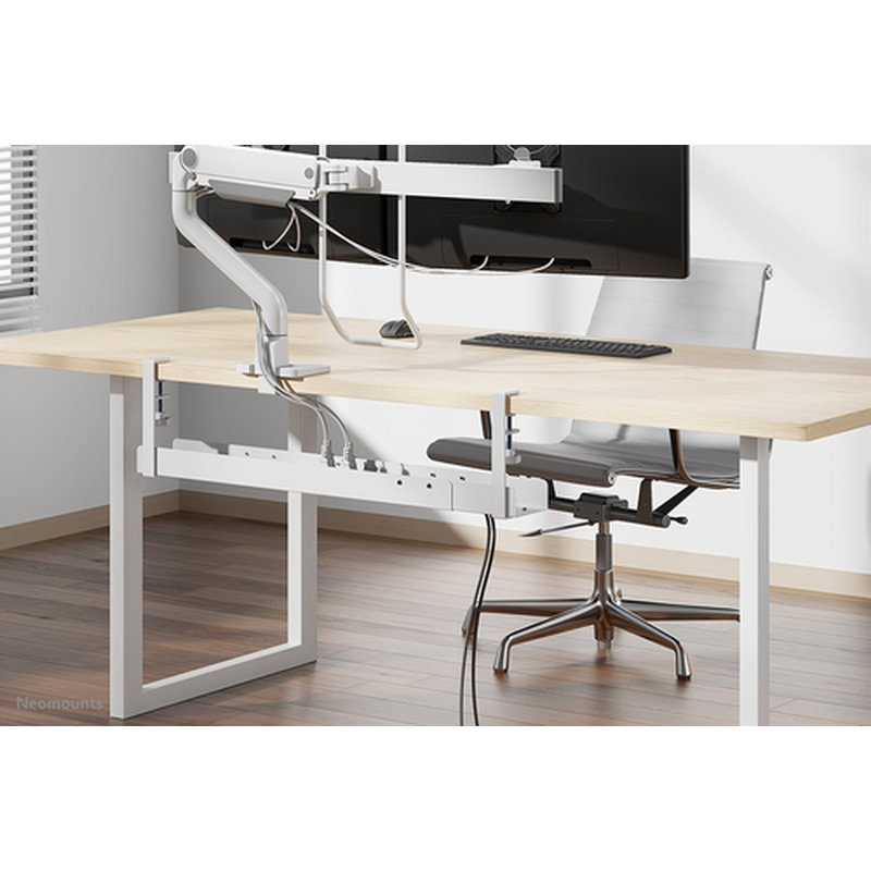 Neomounts ADS07-120WH Bandeja para cables - montaje de abrazadera - universal Neomounts ADS07-120WH Bandeja para cables - montaje de abrazadera - universal - Imagen 11