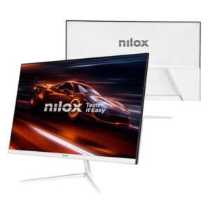 Nilox MONITOR 24 IPS 200HZ 1MS HDMI Y DP pantalla para PC 60,5 cm (23.8") 1920 x 1080 Pixeles Full HD LCD Blanco
