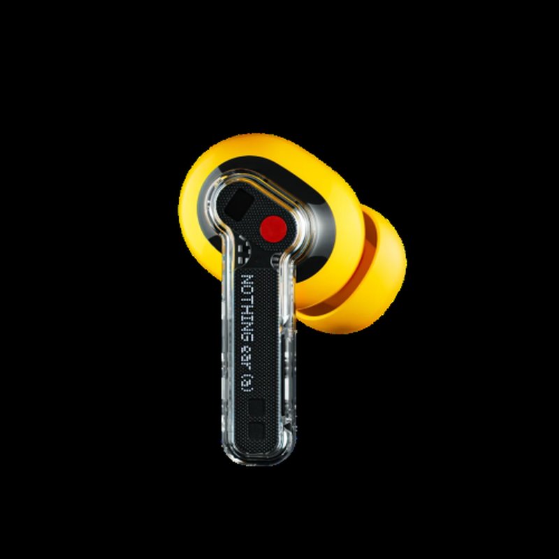 Nothing Ear (a) Auriculares True Wireless Stereo (TWS) Dentro de oído Llamadas/Música USB Tipo C Bluetooth Transparente, Amarillo