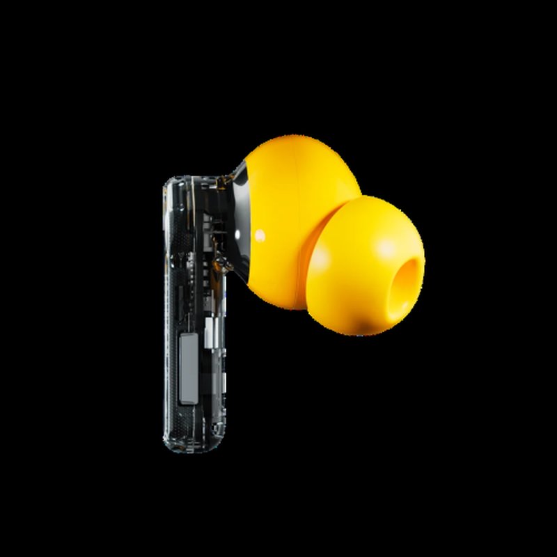 Nothing Ear (a) Auriculares True Wireless Stereo (TWS) Dentro de oído Llamadas/Música USB Tipo C Bluetooth Transparente, Amarillo - Imagen 2