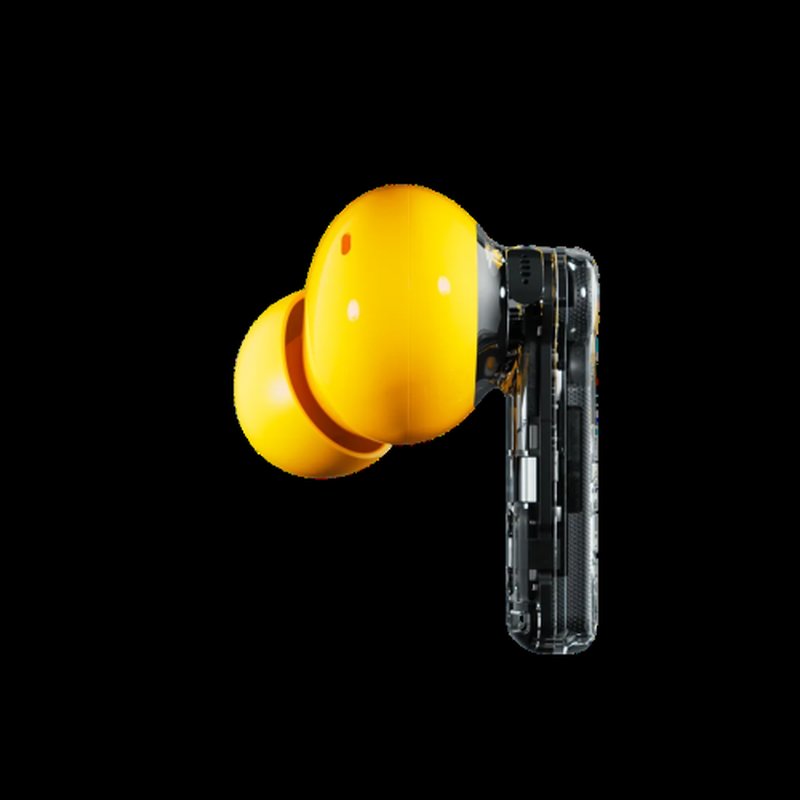 Nothing Ear (a) Auriculares True Wireless Stereo (TWS) Dentro de oído Llamadas/Música USB Tipo C Bluetooth Transparente, Amarillo - Imagen 4
