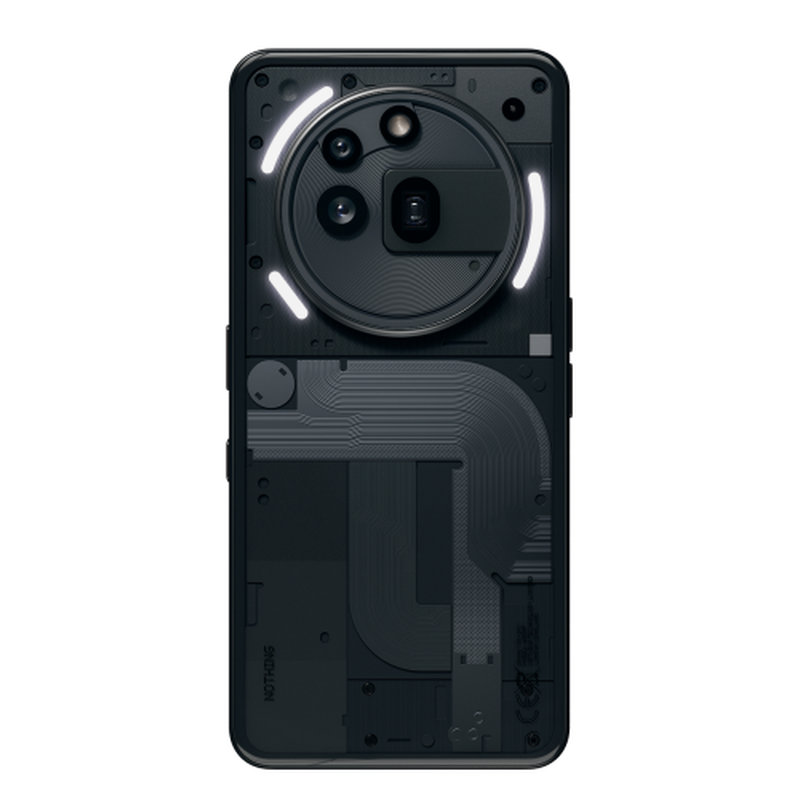 Nothing Phone (3a) Pro 17,2 cm (6.77") SIM doble Android 15 5G USB Tipo C 12 GB 256 GB 5000 mAh Negro - Imagen 2