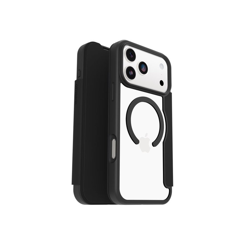 OBReactFolio MS iPhone17 Pro Max clr/blk OBReactFolio MS iPhone17 Pro Max clr/blk