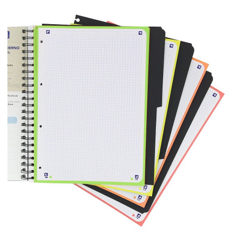 Oxford 400027277 cuaderno y block A4+ 120 hojas Colores surtidos | PACK 15 UNIDADES Oxford 400027277 cuaderno y block A4+ 120 hojas Colores surtidos | PACK 15 UNIDADES - Imagen 2
