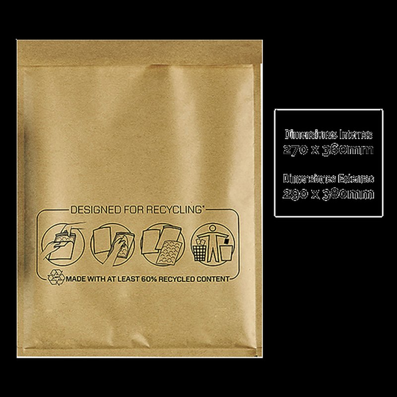 PACK 10 BOLSAS BURBUJA BB-18 270X360 BANKERS BOX 7375801 - Imagen 2