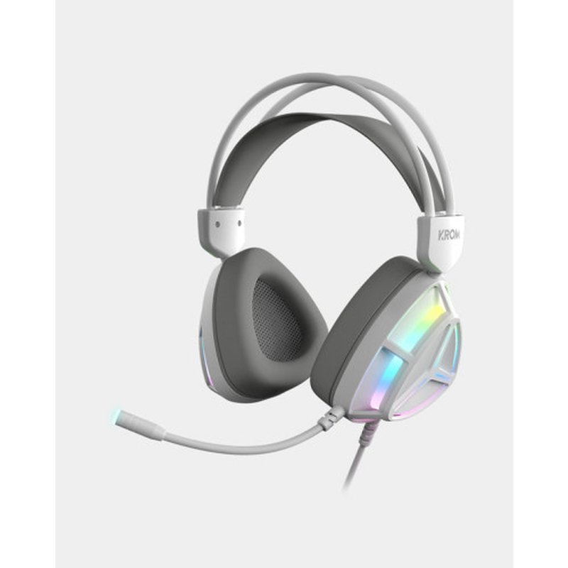 PACK KROM 4 EN 1 RGB KLASS GAMING COMBO BLANCO - Imagen 2