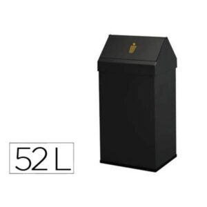 PAPELERA METALICA BASCULANTE GAN