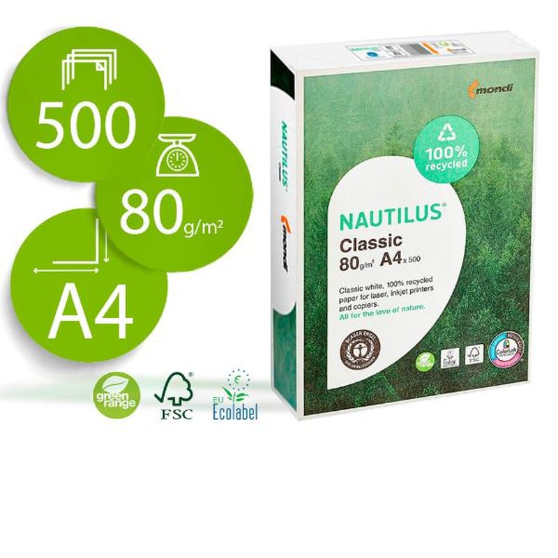 PAPEL A4 80GR PAQUETE 500H 100 R PAPEL A4 80GR PAQUETE 500H 100 R
