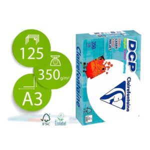 PAPEL CLAIREFONTAINE A3 350GR 12
