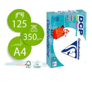 PAPEL CLAIREFONTAINE A4 350GR 12