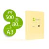 PAPEL COLOR Q-CONNECT DIN A3 80G