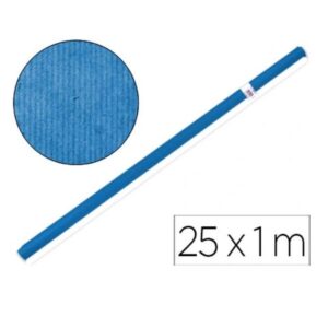 PAPEL KRAFT AZUL -ROLLO 25X1 MT