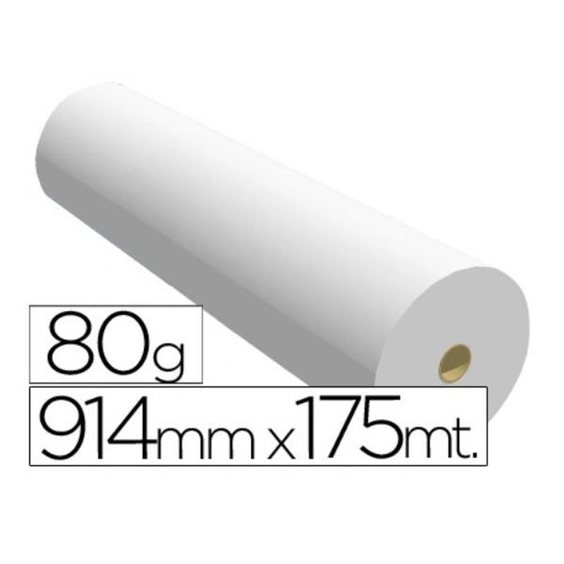 PAPEL REP PLOTTER 914MMX175MT 80 PAPEL REP PLOTTER 914MMX175MT 80