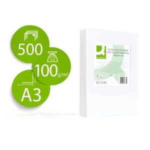 PAPEL ULTRA WHITE A3 100GR PAQ 5