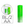 PILA ALCALINA AA RECARGABLE 2UD