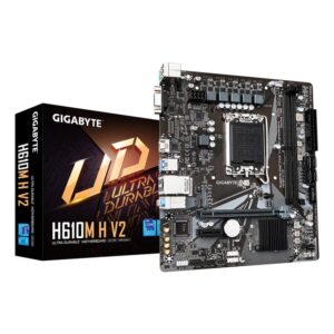 PLACA BASE GIGABYTE H610M H V2 1700 MATX 2XDDR5