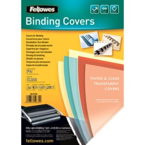 PORTADA FELLOWES TRANSPARENTE PVC A4 180 MICRAS 100H