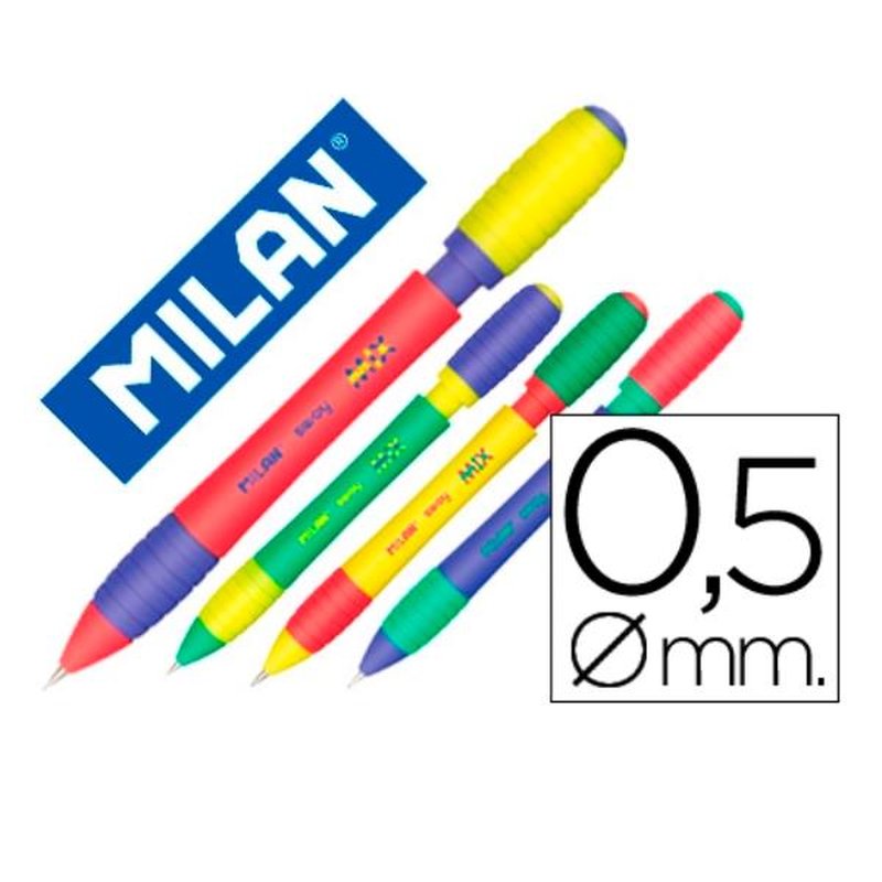 PORTAMINAS MILAN SWAY MIX 05MM G | PACK 40 UNIDADES PORTAMINAS MILAN SWAY MIX 05MM G | PACK 40 UNIDADES