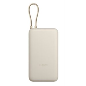 POWERBANK XIAOMI 33W 20000MAH CABLE INTEGRADO TAN