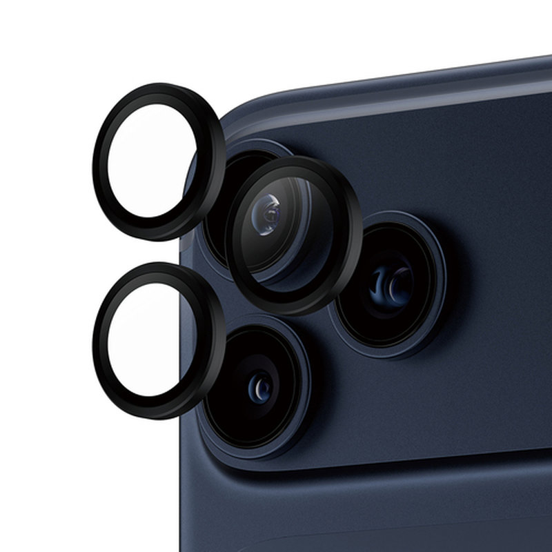 PanzerGlass ® Hoops® Camera Lens Protector Black iPhone 17 Pro | iPhone 17 Pro Max | iPhone 16 Pro | 16 Pro Max Protector de pantalla Apple 1 pieza(s) PanzerGlass ® Hoops® Camera Lens Protector Black iPhone 17 Pro | iPhone 17 Pro Max | iPhone 16 Pro | 16 Pro Max Protector de pantalla Apple 1 pieza(s)