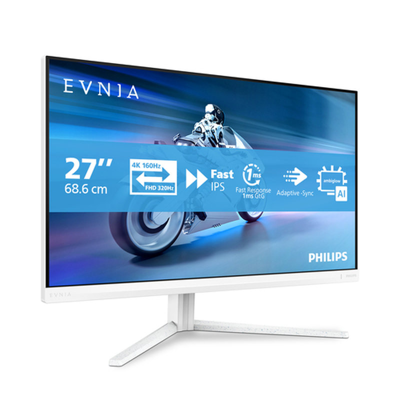 Philips Evnia 5000 pantalla para PC 68,6 cm (27") 3840 x 2160 Pixeles 4K Ultra HD LCD Blanco - Imagen 2