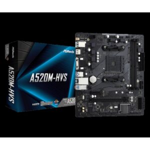 Placa Base Asrock Am4 A520m - Hvs M - Atx