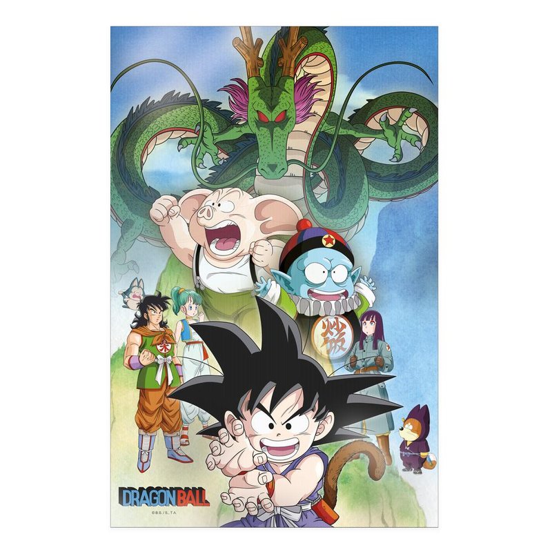 Poster 3d 38x58cm Shenron And Heroes Poster 3d 38x58cm Shenron And Heroes